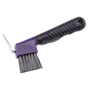 Soft Grip Deluxe Hoof Pick with Brush