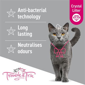 Trouble and Trix Fresh Scent Crystal Cat Litter
