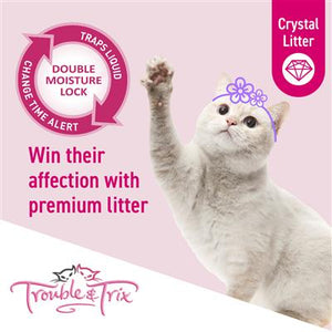 Trouble and Trix Lavender Crystal Cat Litter