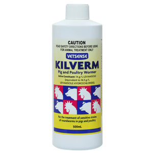 Vetsense Kilverm Poultry Wormer Liquid