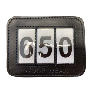 Woof Wear Bridle Number Holder