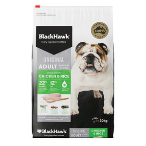 Black Hawk Adult Chicken And Rice Dry Dog Food
