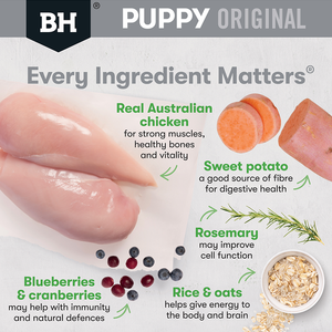 Black Hawk Puppy Medium Breed Chicken and Rice Dry Dog Food