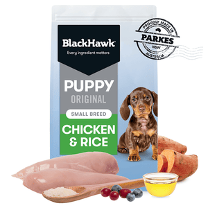Black Hawk Puppy Small Breed Chicken and Rice Dry Dog Food