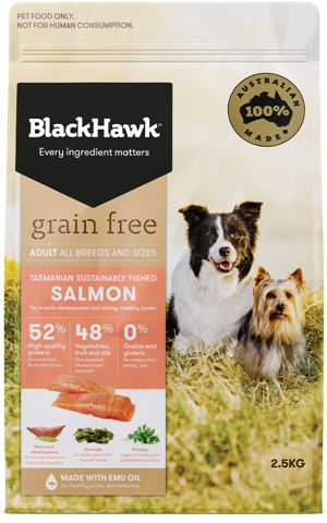 Black Hawk Grain Free Adult Salmon Dry Dog Food