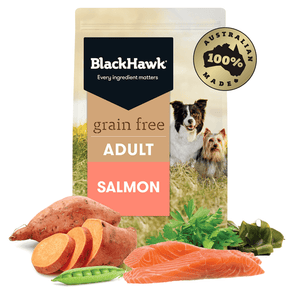 Black Hawk Grain Free Adult Salmon Dry Dog Food