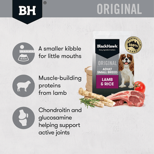 Black Hawk Adult Small Breed Lamb and Rice Dry Dog Food