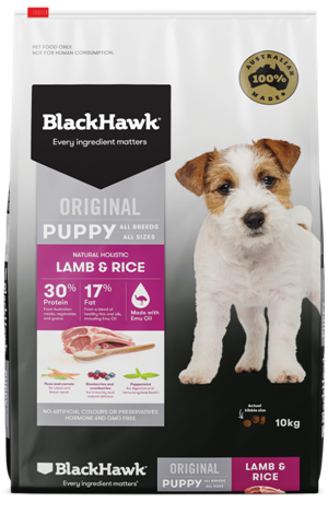 Black Hawk Puppy Large Breed Lamb and Rice Dry Dog Food