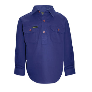 Hard Slog Half Placket Light Cotton Shirt