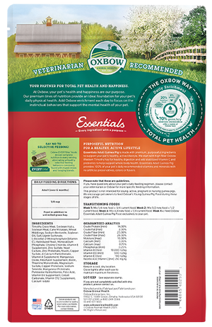 Oxbow Essentials Adult Guinea Pig Food