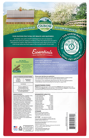 Oxbow Essentials Young Guinea Pig Food