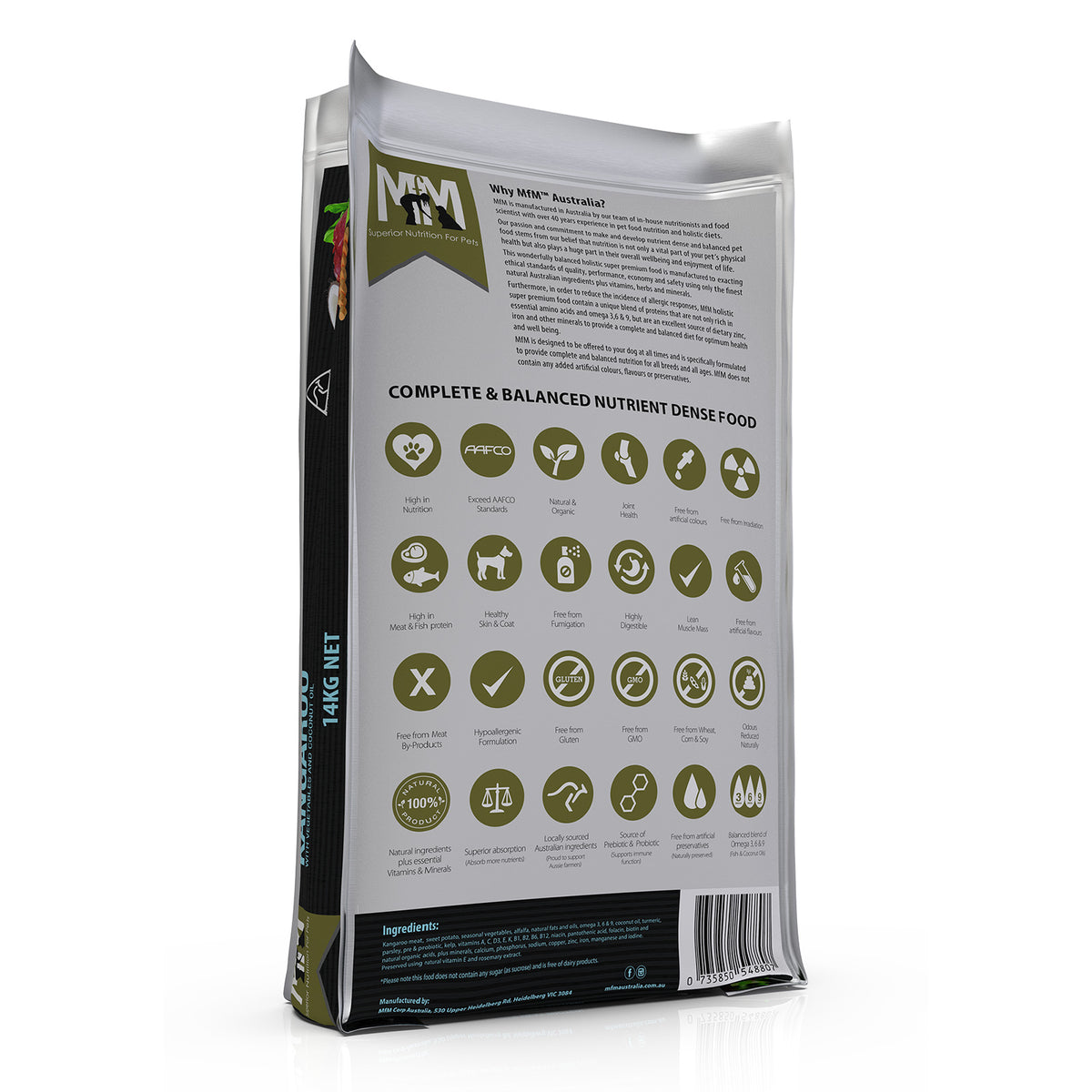 Meals for Mutts Single Protein Roo Dry Dog Food