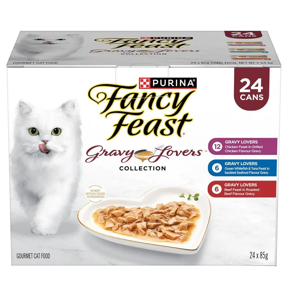 Fancy Feast Variety Gravy Lovers Collection Wet Cat Food