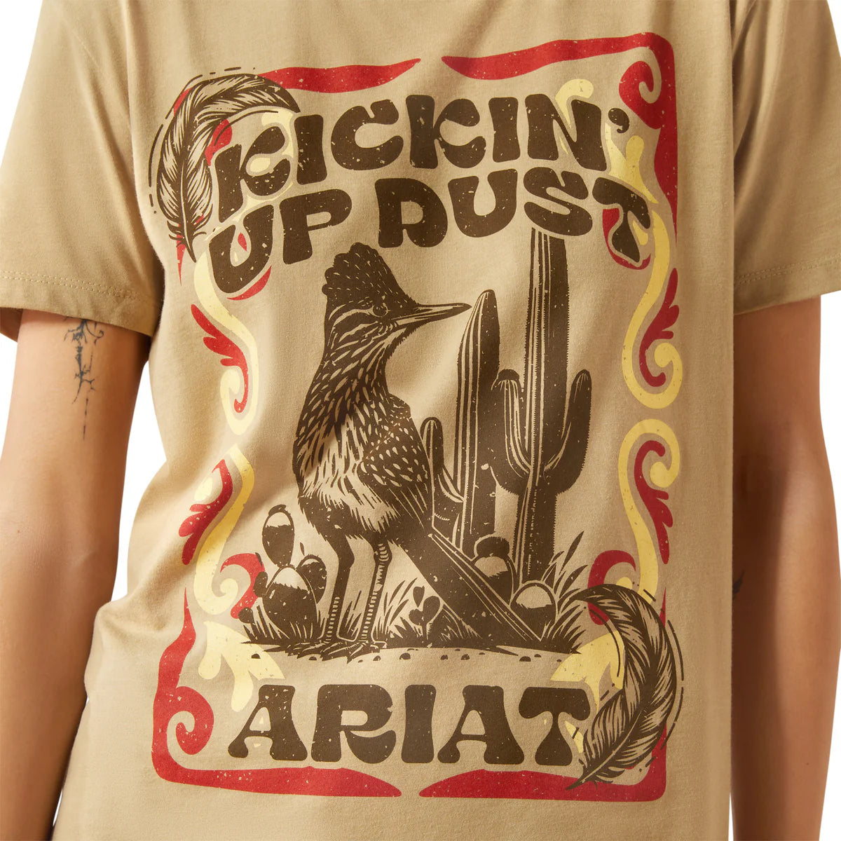 Ariat Womens Kickin Up Dust Short Sleeve Tee