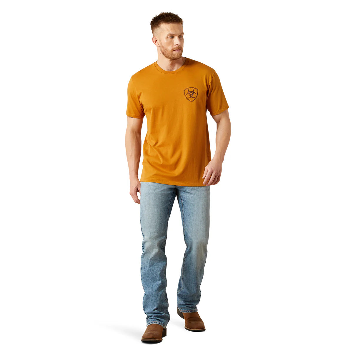 Ariat Mens Big Bull Rider SS Tee