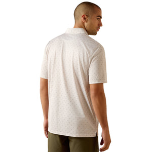 Ariat Mens All Over Print Polo