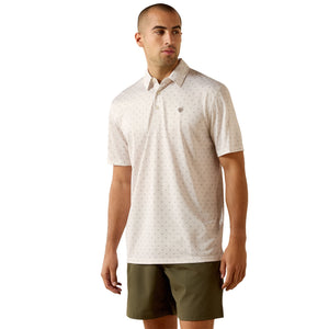 Ariat Mens All Over Print Polo