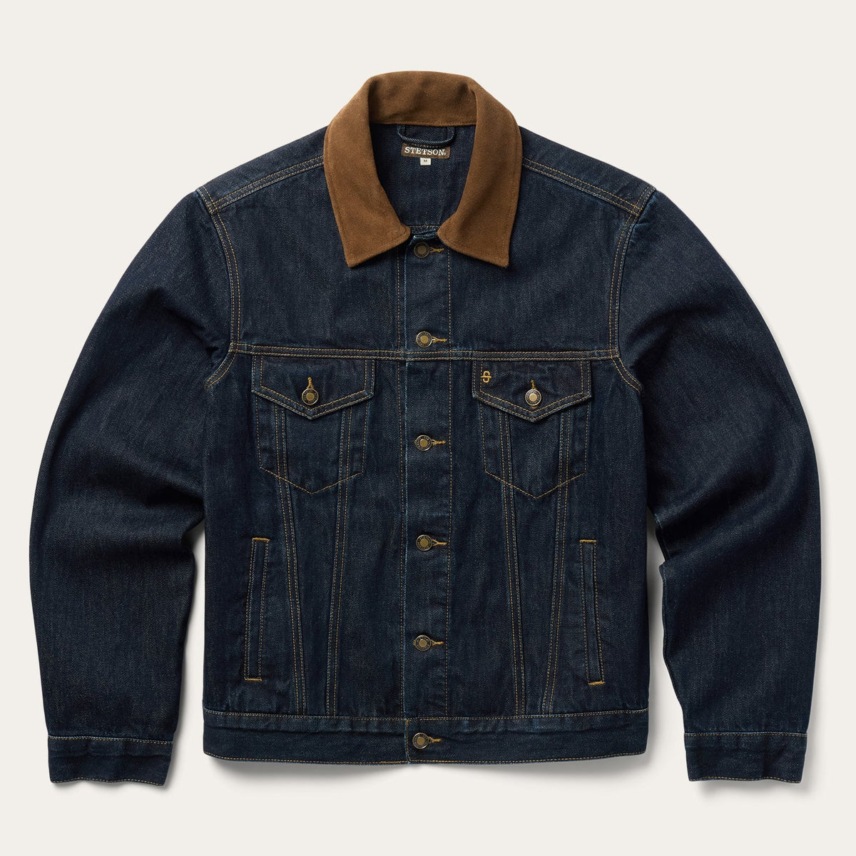 Stetson Mens Collection Denim Jacket