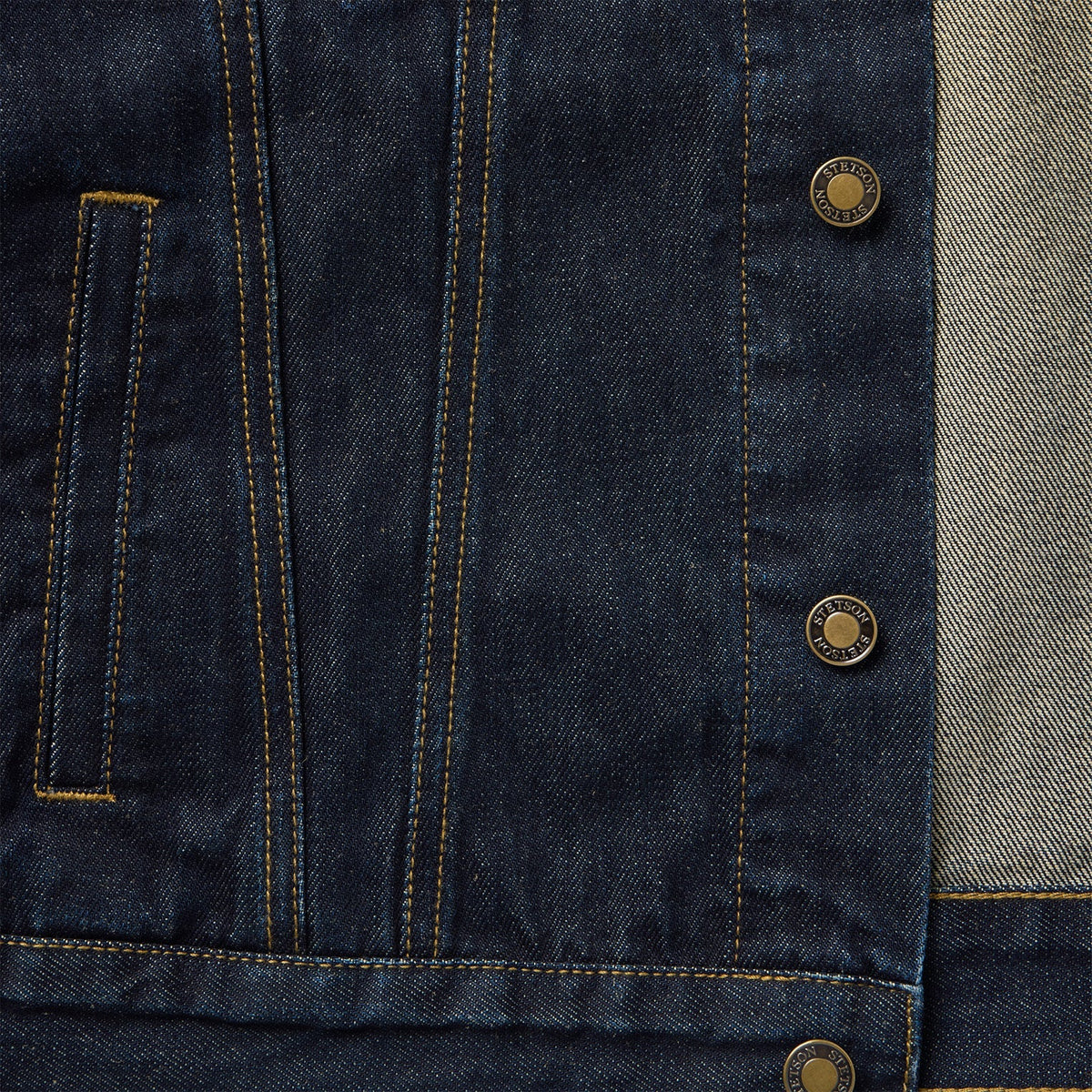 Stetson Mens Collection Denim Jacket