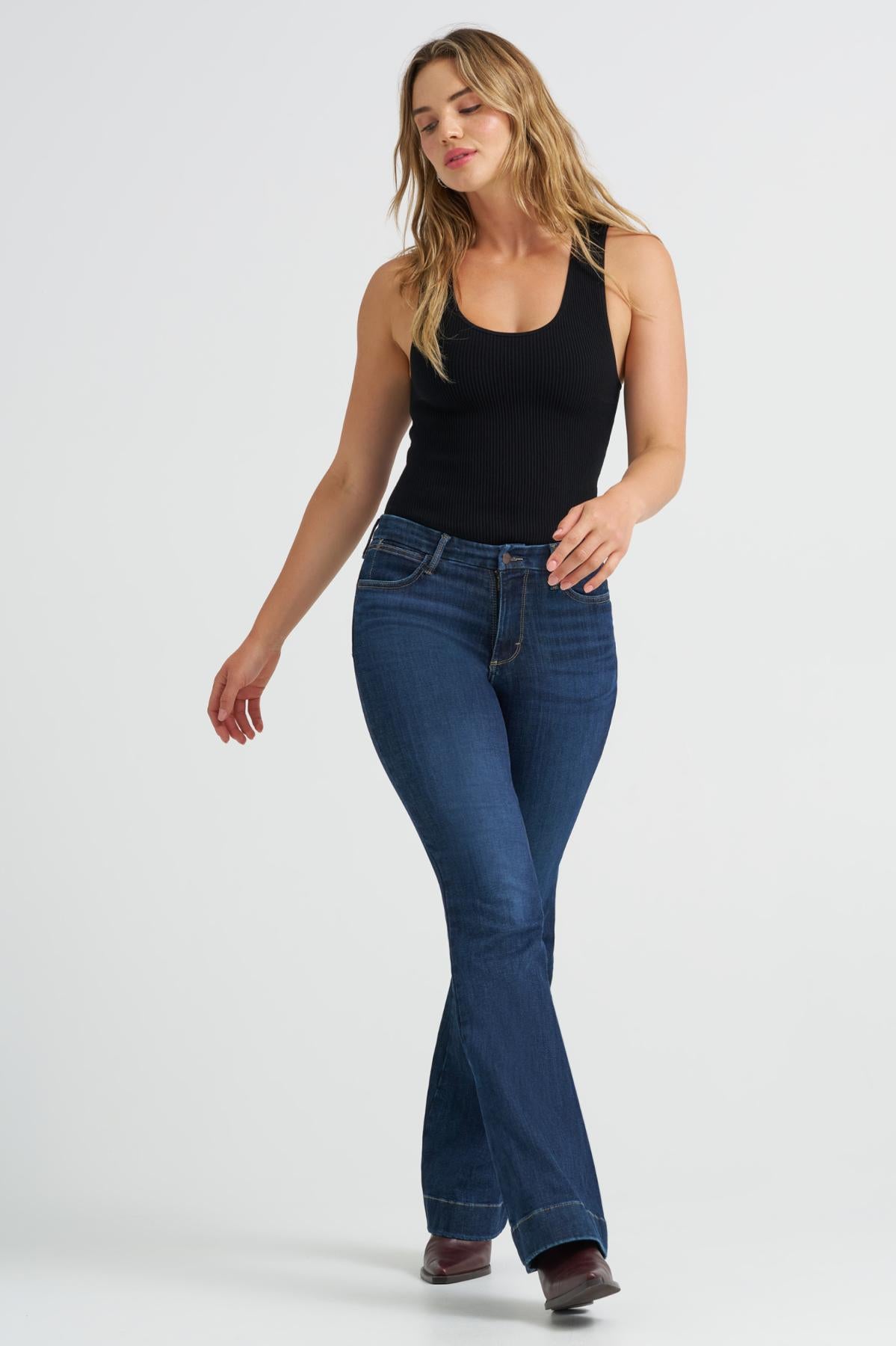 Wrangler Womens Bespoke High Rise Trouser Jean