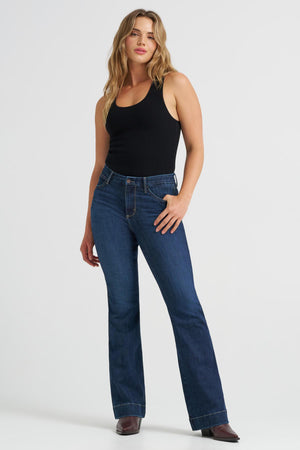 Wrangler Womens Bespoke High Rise Trouser Jean