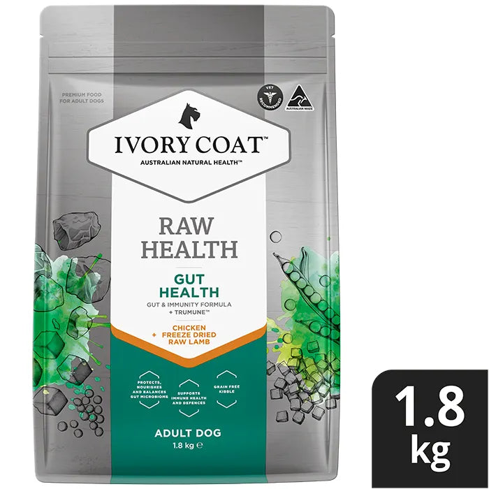 Ivory Coat Raw Health Dog Gut Health