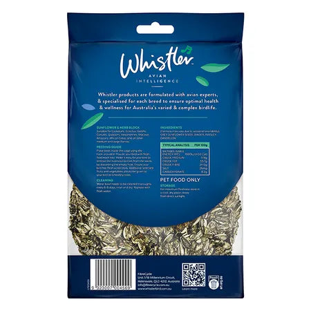Whistler Large Parrot Block Sunflower Herb