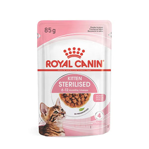 Royal Canin Sterilised Kitten in Gravy Wet Cat Food