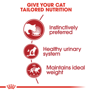 Royal Canin Cat Adult Instinct Gravy wet cat food – "Give your cat" benefit panel