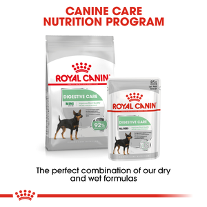 Royal Canin Digestive Care wet dog food – "Canine" benefit panel