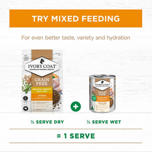 Ivory Coat Grain Free Healthy Weight Chicken Dry Dog Food