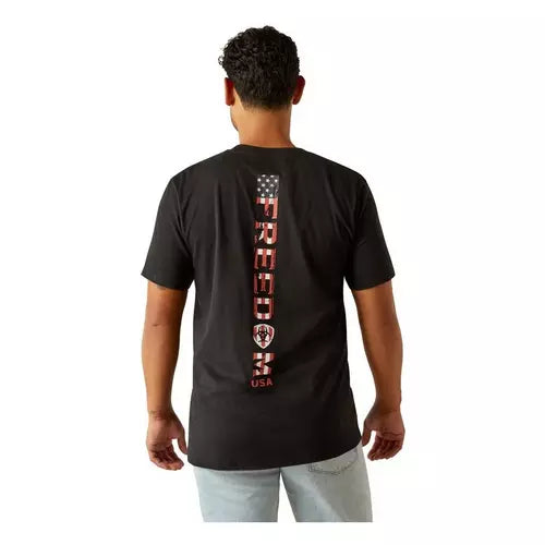 Ariat Mens Freedom Strip SS Tee