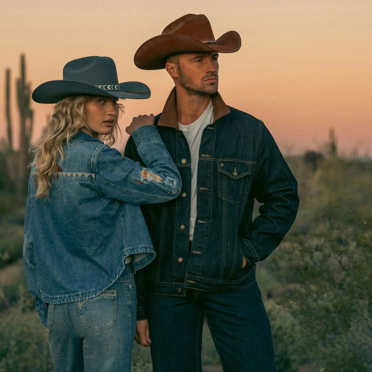 Stetson Mens Collection Denim Jacket