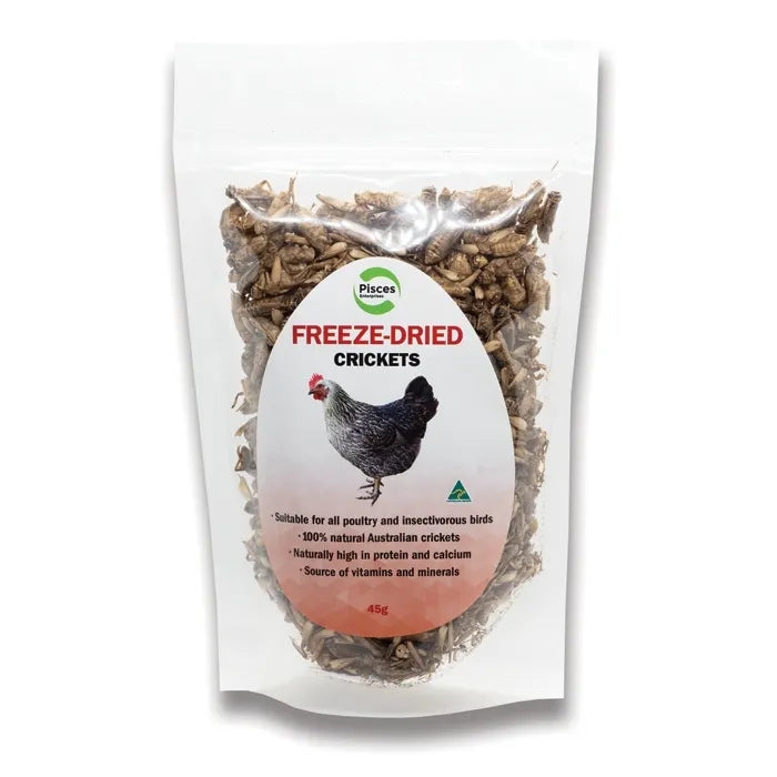Pisces Freeze Dried Crickets