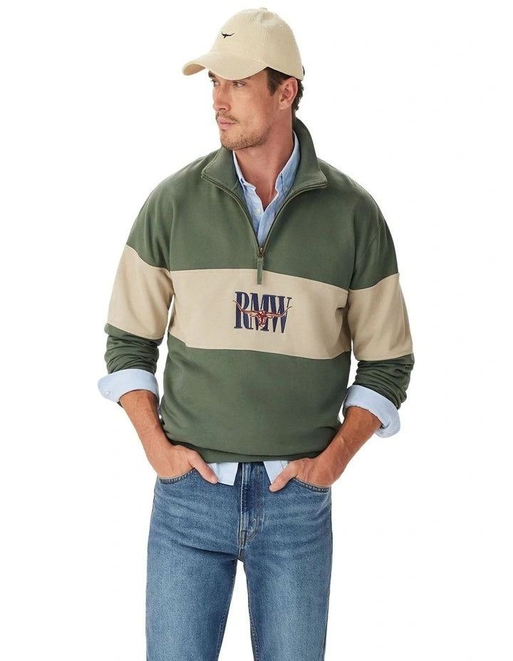R.M. Williams Heritage 1/4 Zip Sweatshirt