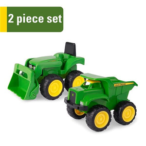John Deere Sandpit Vehicle 2Pack