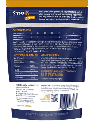 Poseidon K9 Stress Chews for Dogs