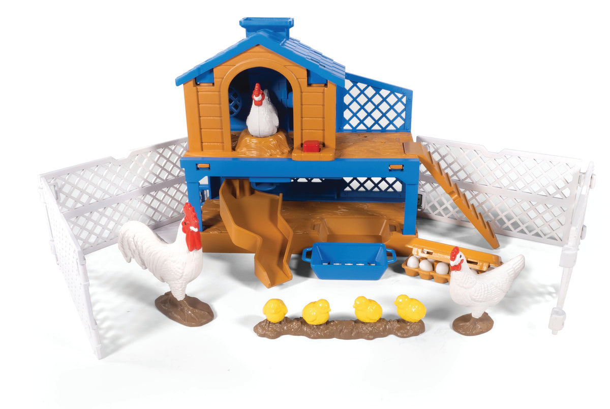 Big Country Toys 11pc Chicken Coop Playset