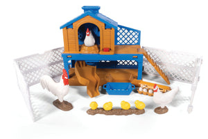 Big Country Toys 11pc Chicken Coop Playset