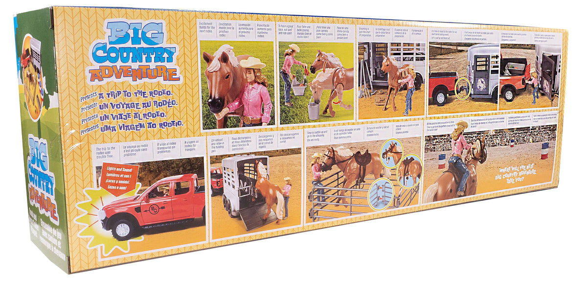 Big Country Toys Truck and Horse Trailer Playset