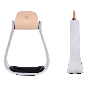 Cowboy Tack Aluminium Bell Stirrups