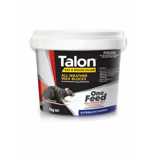 Talon Wax Blocks Rat and Mouse Killer