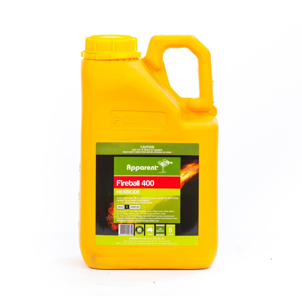 Apparent Fireball 400 Herbicide - 400g/L Fluroxypyr