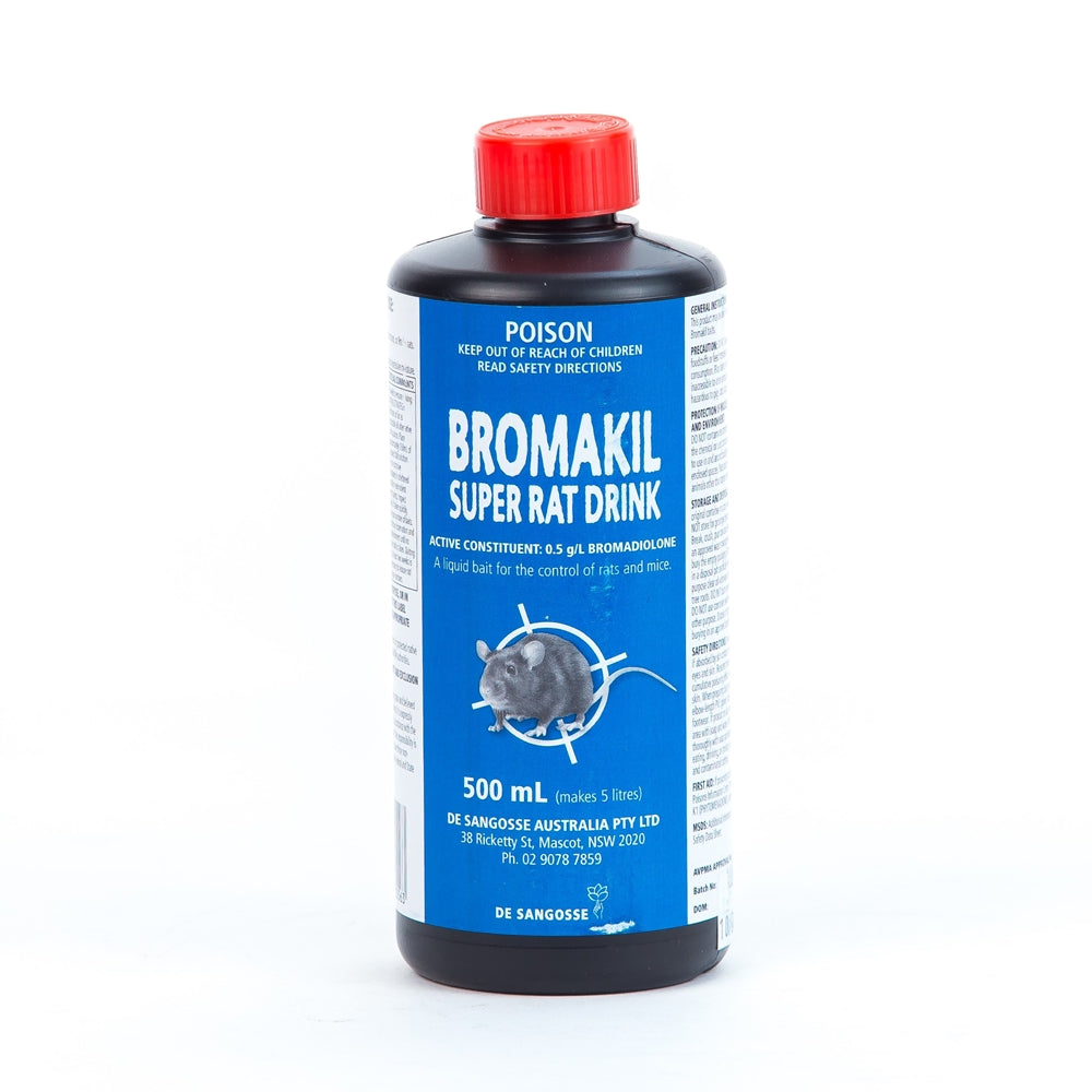 Bromakil Super Rat Drink Rodenticide