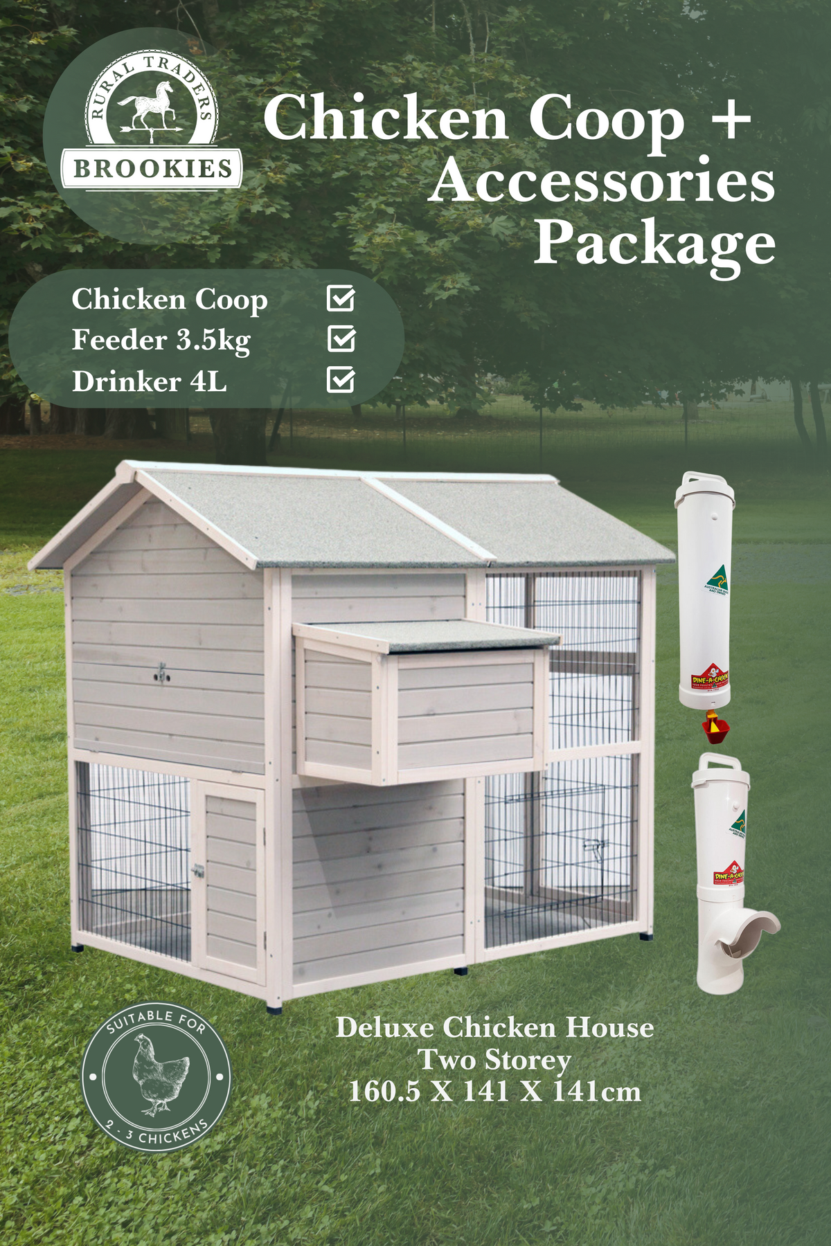 Ekka Chicken Coop Package B