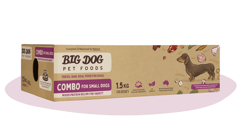 Big Dog BARF Diet Small Dog Combo
