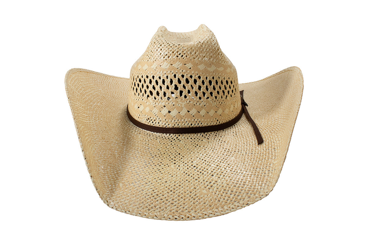 Ariat Twisted Weave Straw Cowboy Hat 4.5in Colton