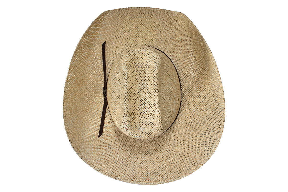 Ariat Twisted Weave Straw Cowboy Hat 4.5in Colton