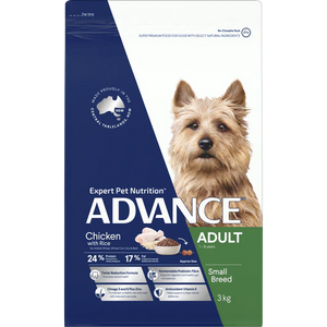 Advance Dog Adult Small Breed Chicken with Rice Dry Dog Food
