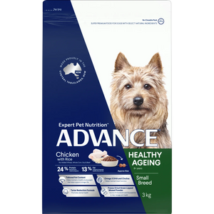 Advance Dog Mature Healthy Ageing Small Breed Chicken with Rice Dry Dog Food